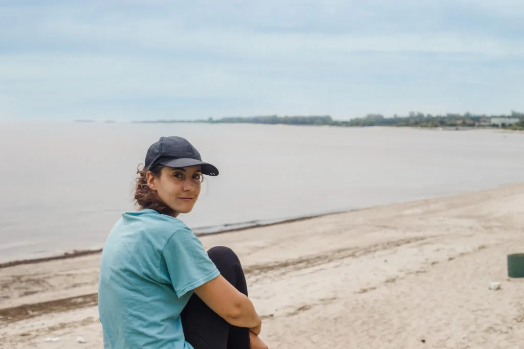 Uruguay beaches Colonia del sacramento coastline