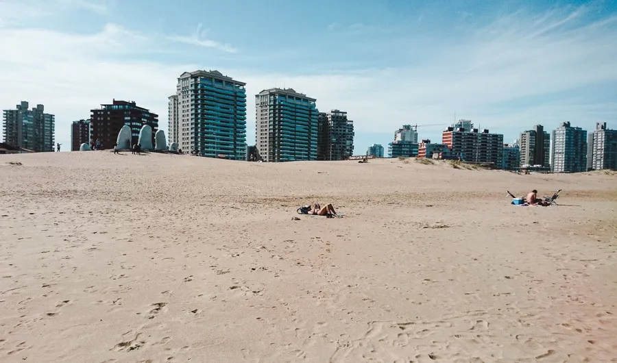 the beach at punta del este uruguay