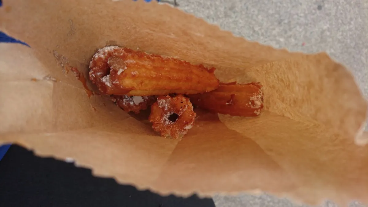 churros de manzana in castro chiloe island chile where to eat