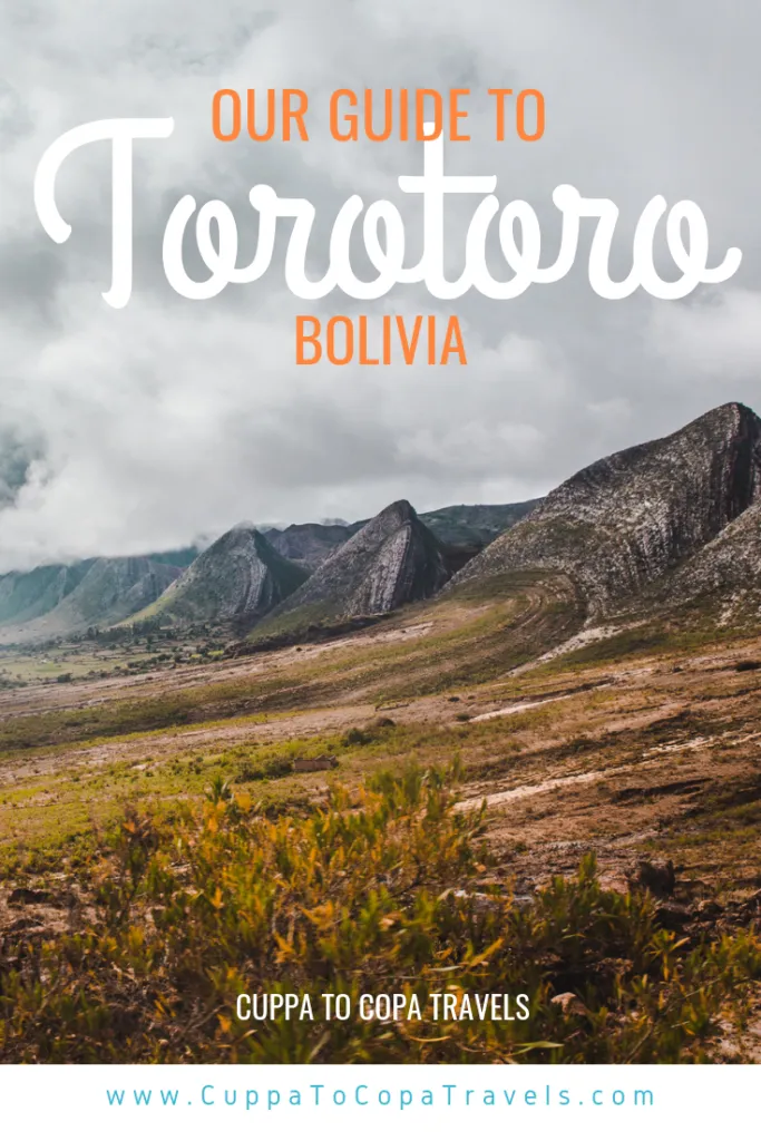 How to get to Torotoro Bolivia from Cochabamba | South America travel guides by Cuppa to Copa Travels