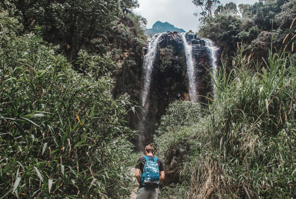 things to do in baños ecuador - ruta cascadas bike waterfalls