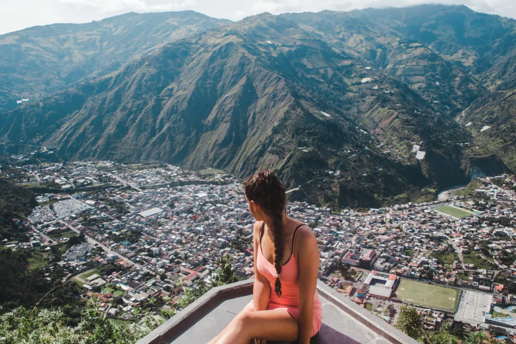 things to do in baños ecuador - volcan hotel