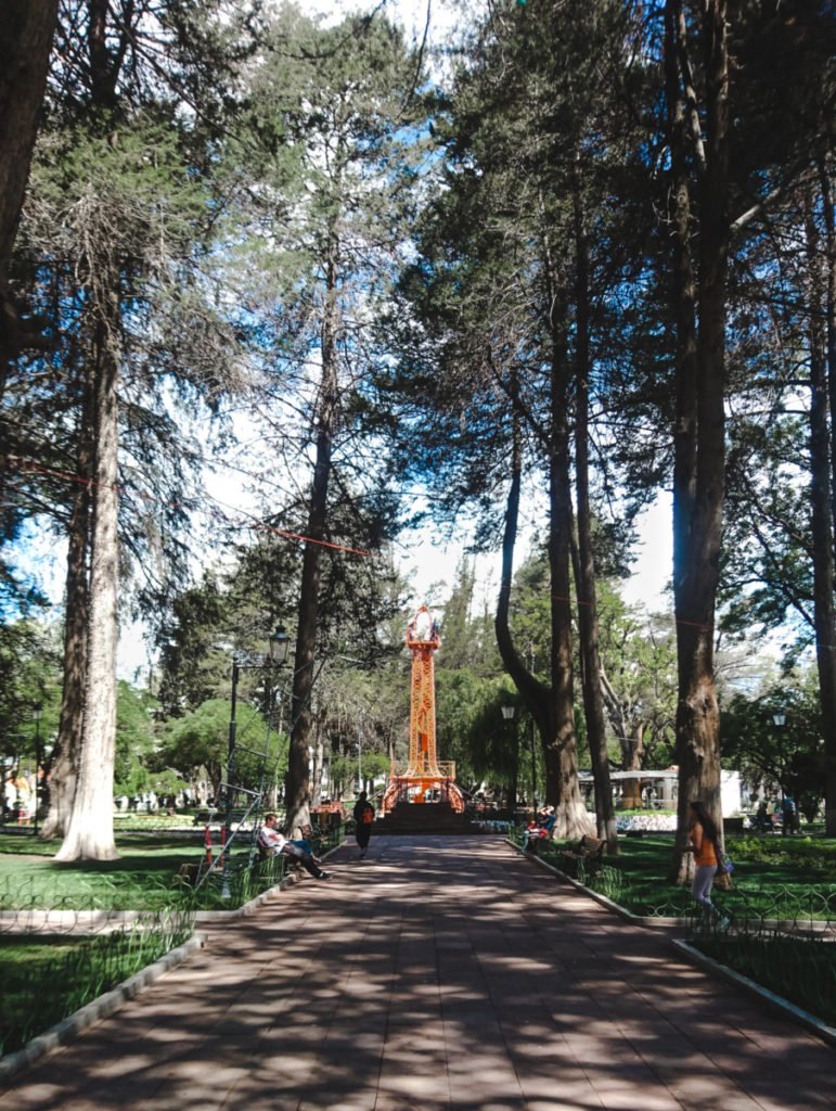 things to do in sucre bolivia spanish school park