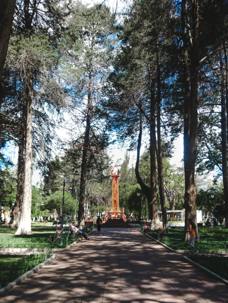 things to do in sucre bolivia spanish school park