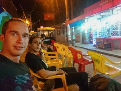 bus terminal mancora good bus latin south america full cama difference semi cama bed 180 degrees civa review reyna peru massage chair food included dinner breakfast