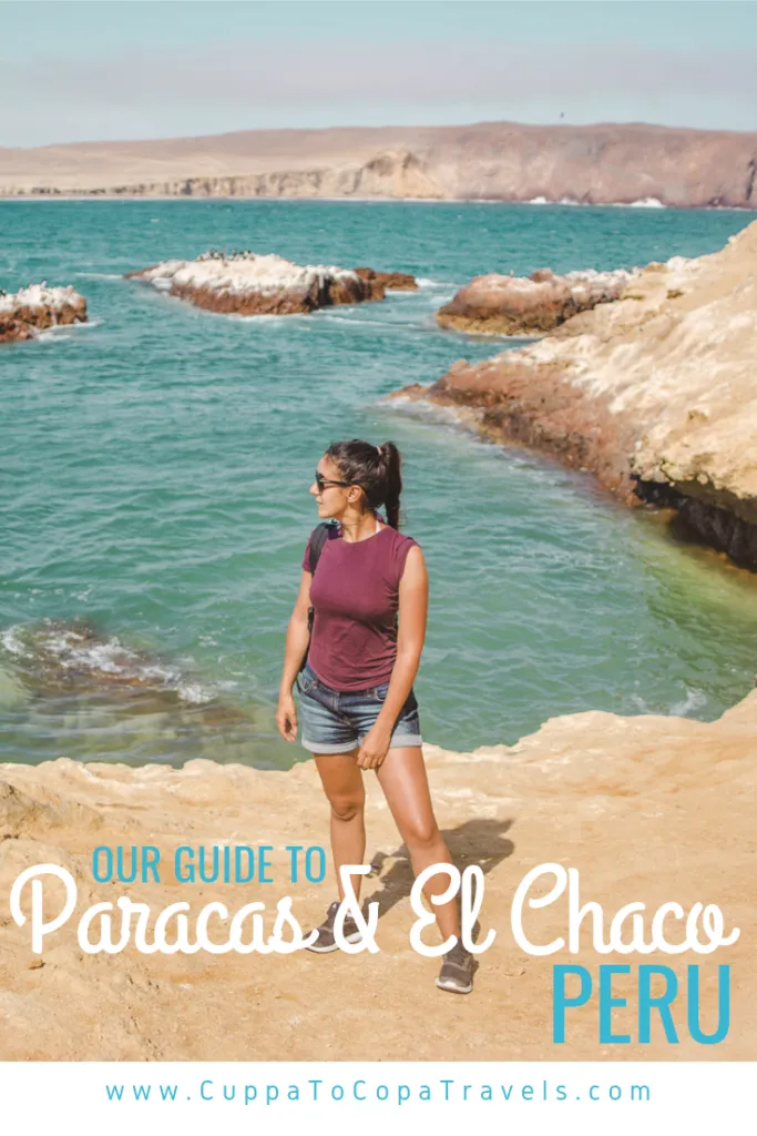Paracas national reserve on bikes desert in Peru travel guide languilla