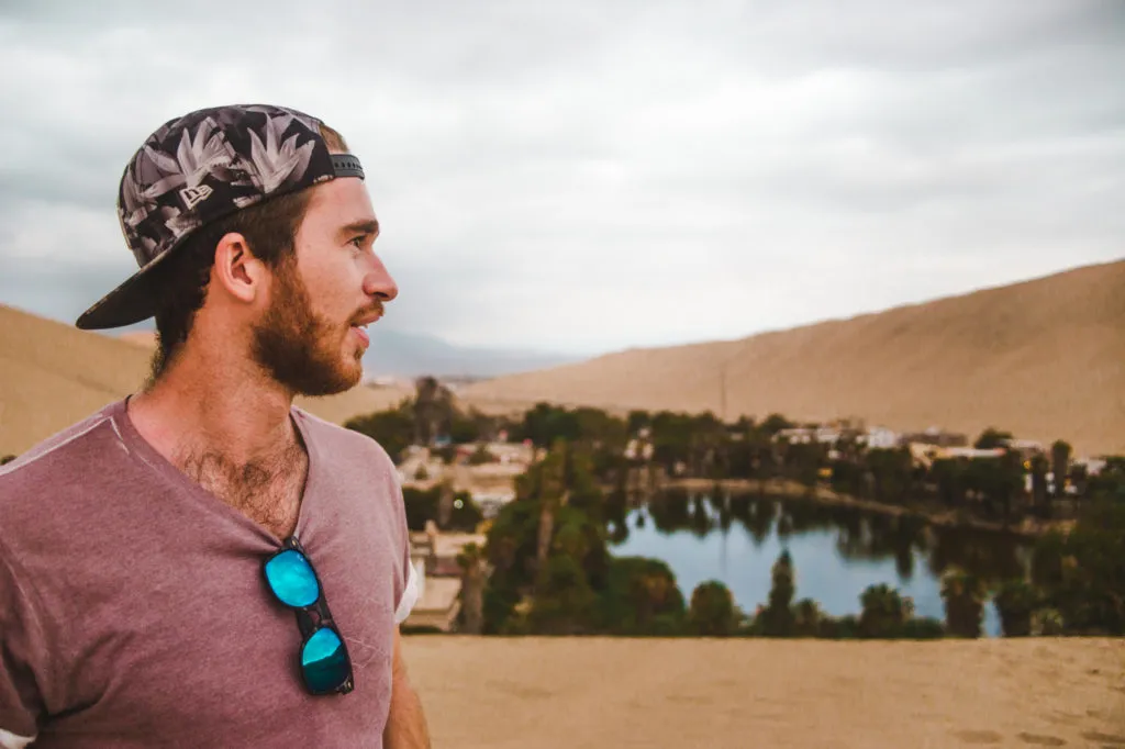 huacachina peru ica desert oasis sand dunes buggy