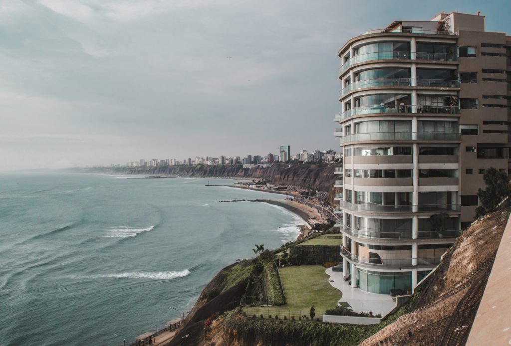 lima miraflores cliffs peru capital peruvian city south america latin | backpacking peru travel tips | things to know before travel in Peru