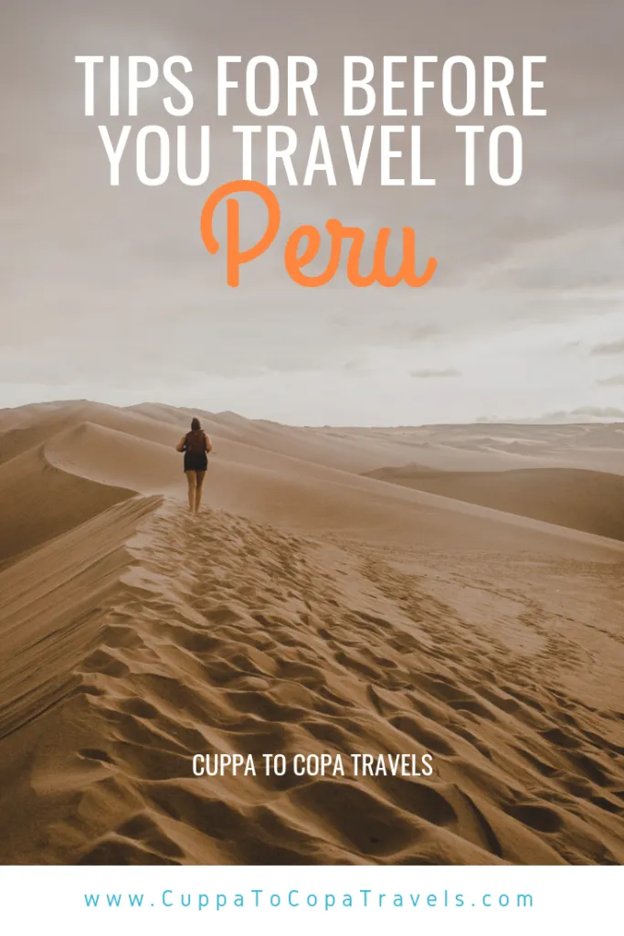 backpacking peru travel tips