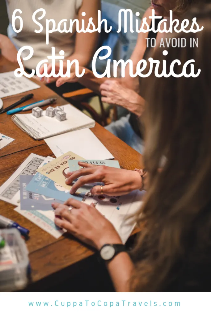 6 common spanish mistakes to avoid in latin america south america language learning