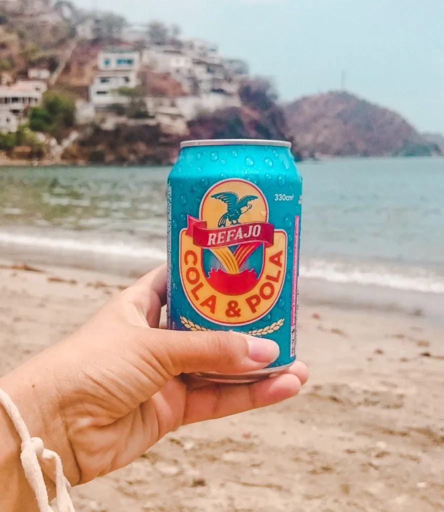 cola y pola refajo beer cocacola coke shandy premix rtd ready to drink colombia alcoholicsouth american drinks latin