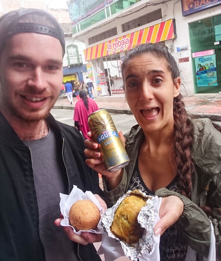 colombia south american street food papas rellenas