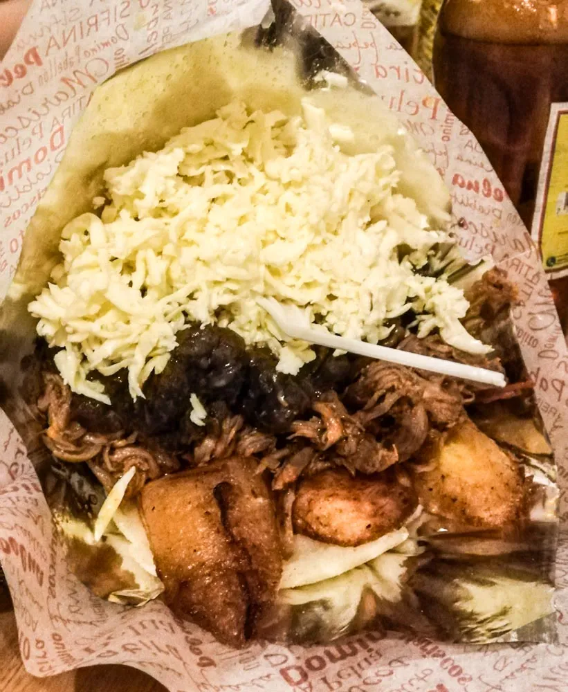 south american street food venezuela arepas in colombia