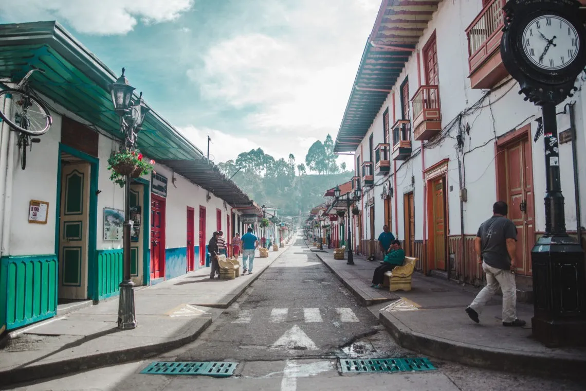 Places to go in Colombia Carrera 6 Salento Colombia | main plaza Salento, Quindio | Travel guide by Cuppa to Copa Travels