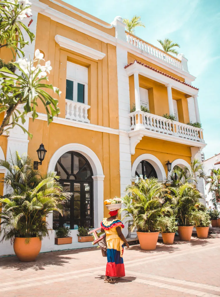 best places to stay in Cartagena Colombia: walled city central hotels hostels