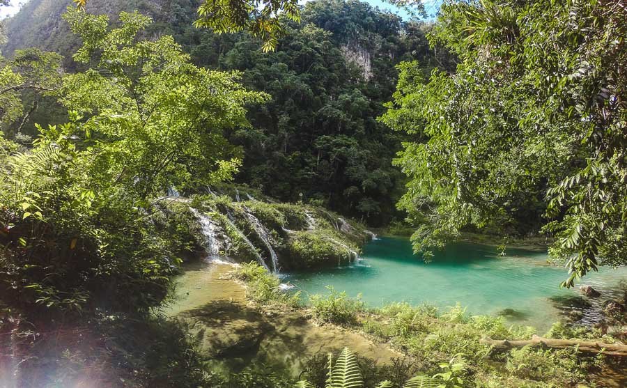 water of semuc champey: 2 weeks in guatemala itinerary