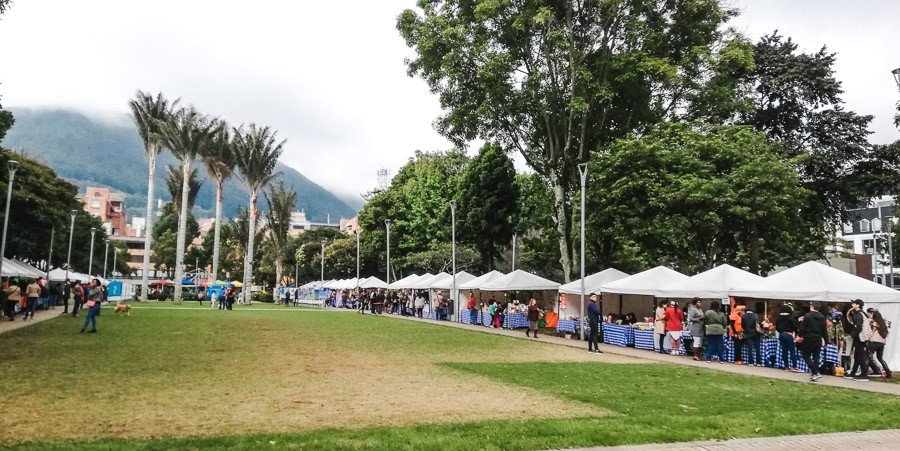 market at parque 93 one of the best bogota neighbourhoods