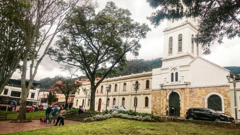 Church of Usaquen, Bogota | A Guide to where to stay in Bogota, Colombia | bogota neighbourhoods 