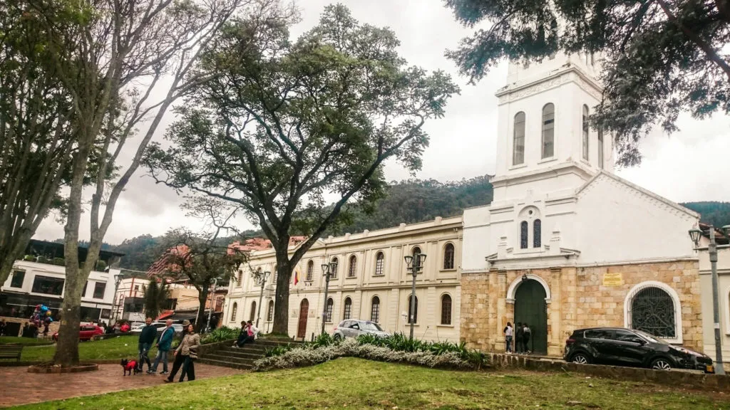Church of Usaquen, Bogota | A Guide to where to stay in Bogota, Colombia | bogota neighbourhoods