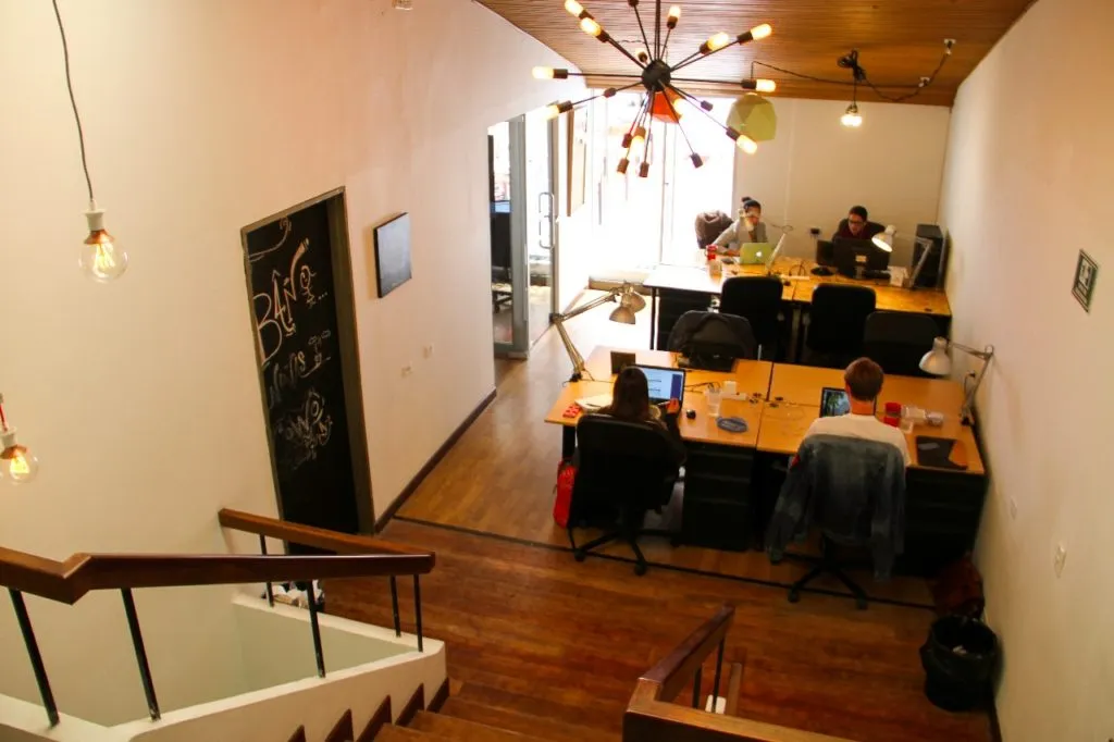 CoWo Bogotá coworking space Chico Norte | Best places for digital nomads in Bogotá, Colombia | Travel guides by Cuppa to Copa Travels