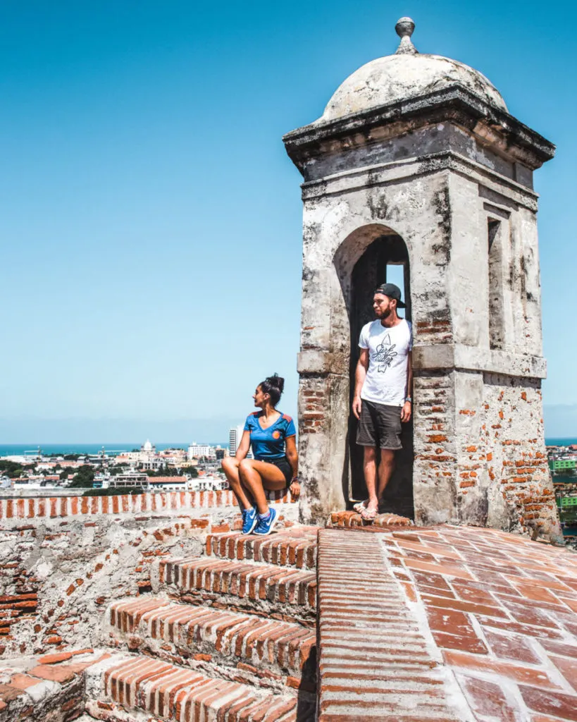 best things to do in Cartagena Colombia: castillo de San Felipe castle