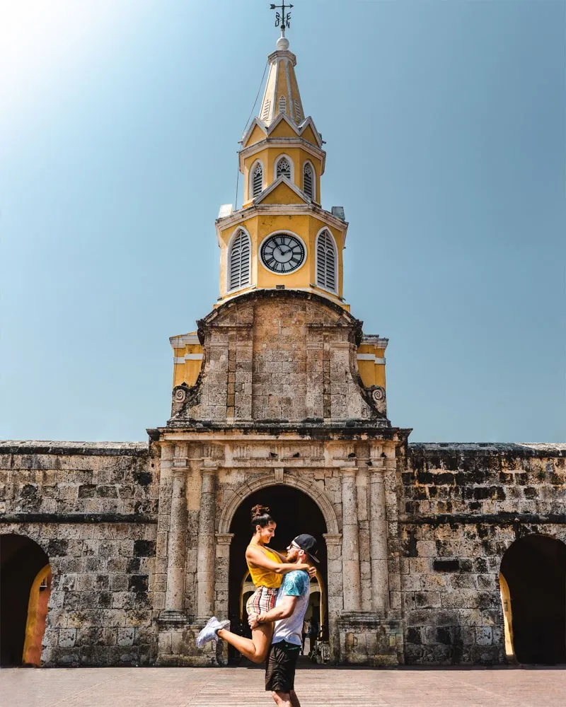 instagram locations: best places to stay in Cartagena Colombia