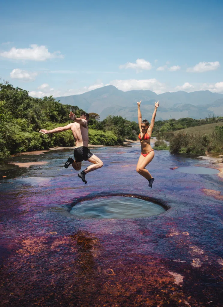 Quebrada Las Gachas Guadalupe Santander Colombia natural plunge pools | Travel guide to Guadalupe Colombia | South America trip