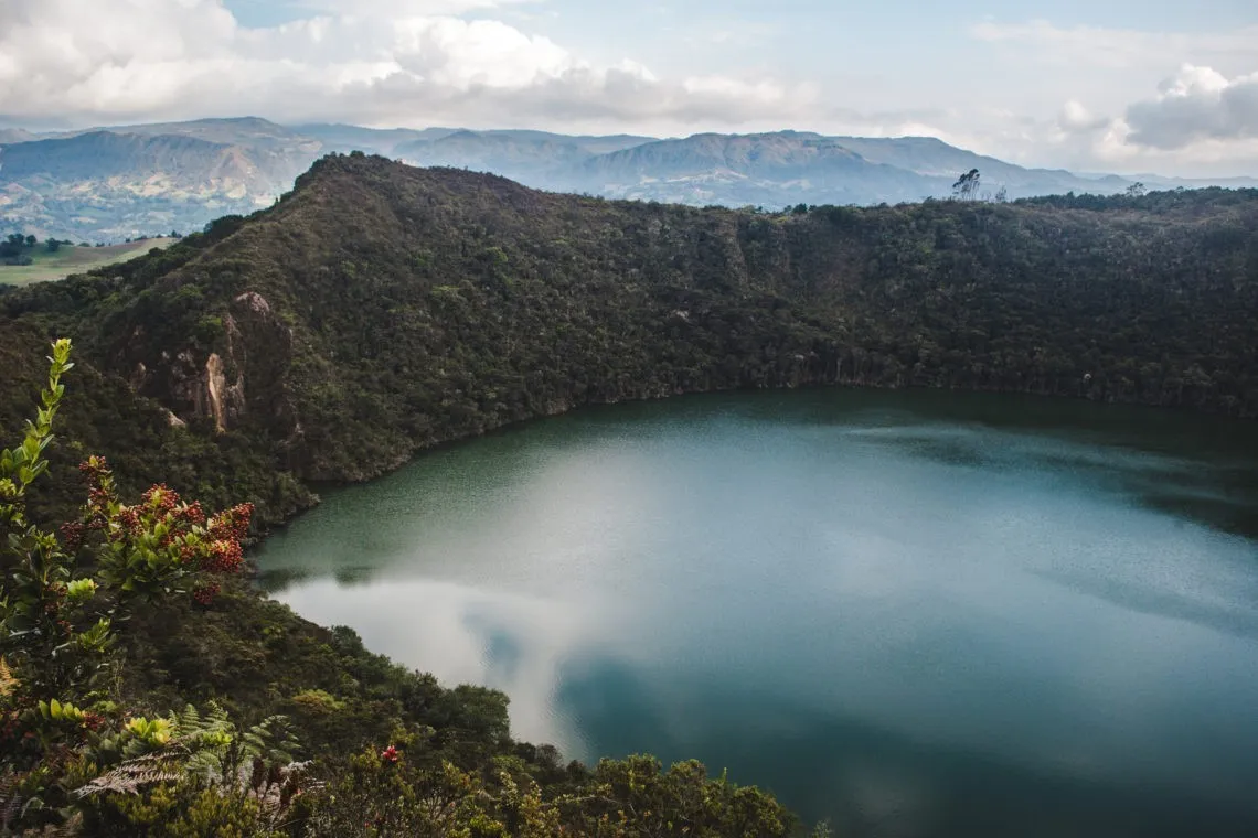 Guatavita, the lake that inspired the legend of El Dorado