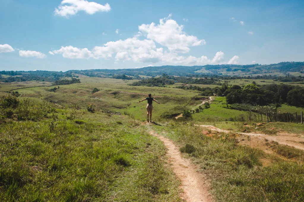 Hike how to get to to Quebrada Las Gachas Guadalupe, Santander, Colombia | Travel guide to Guadalupe, Colombia