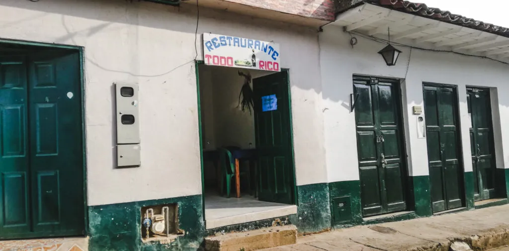 Where to eat in Guadalupe quebrada Las Gachas | Colombia Travel Guides pueblo 