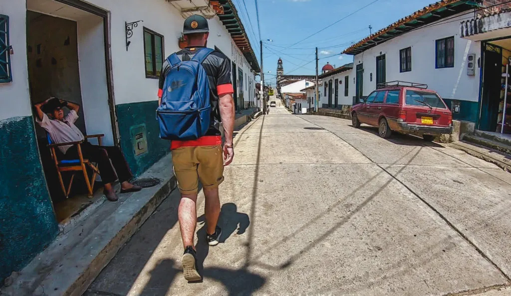 Quebrada las gachas Guadalupe, Santander, Colombia pueblo | Travel guide to Guadalupe, Colombia off the beaten path 