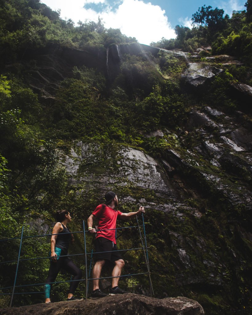 Day trip from Bogotá to hike cascada La Chorrera colombia's tallest waterfall and Choachí | Colombia travel 