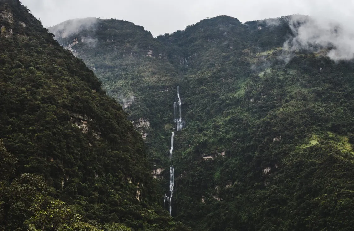 La Chorrera, Colombia’s tallest waterfall in Choachí (just outside Bogotá!)
