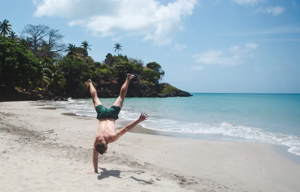 Freshwater beach, Isla de Providencia Island. Crab Cay Boutique Lodge Hotel Isla de Providencia Island, Colombia accommodation review: Colombia travel guide by Cuppa to Copa Travels