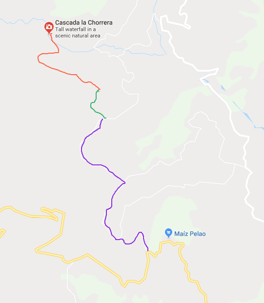 How to get to cascada La Chorrera from Bogotá map | Bogota day trips | Colombia travel 