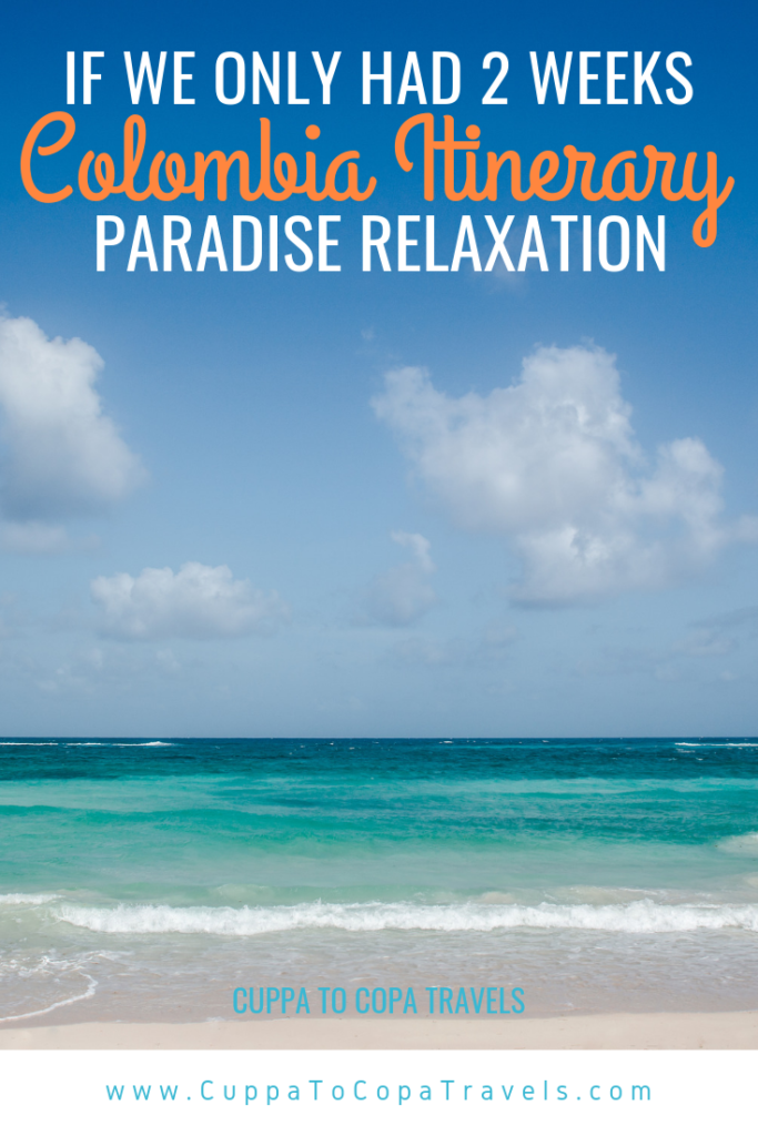 2 weeks Colombia Caribbean itinerary: whistlestop all-rounder tour | Key places to visit in a 2 week trip to Colombia paradise relaxation best beaches caribbean island