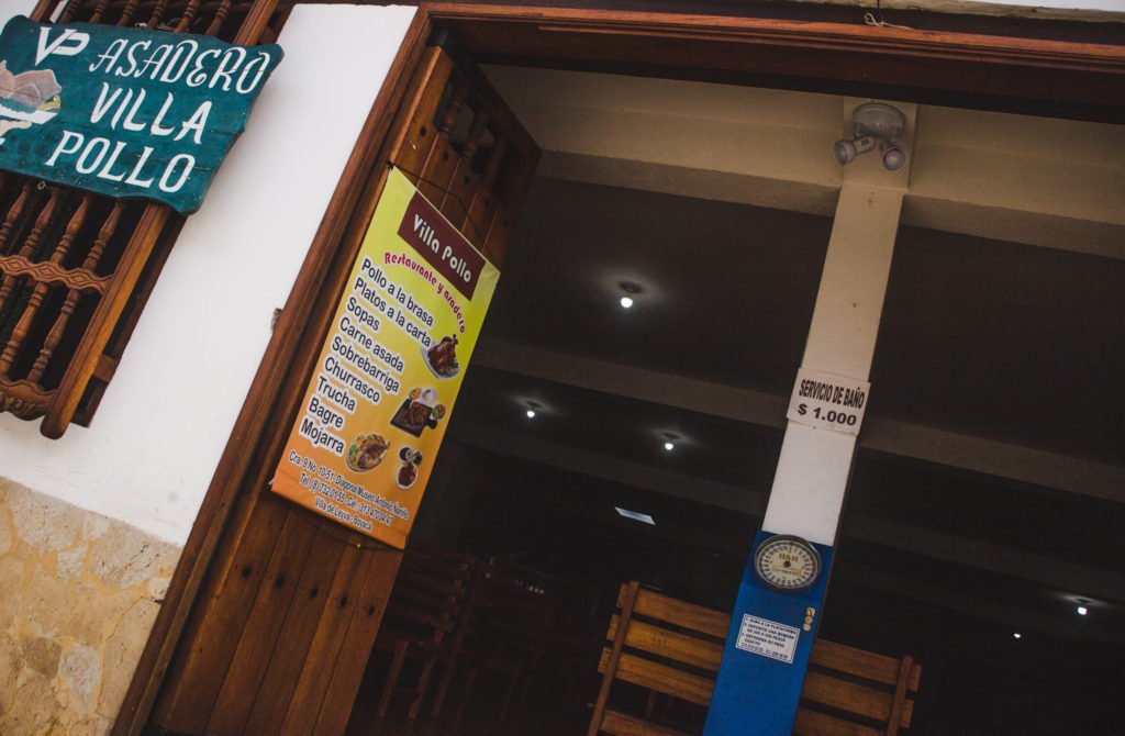 Where to eat chicken Villa de Leyva, Colombia | Bogotá breaks | traditional Colombian town pueblo | Travel guides by Cuppa to Copa Travels