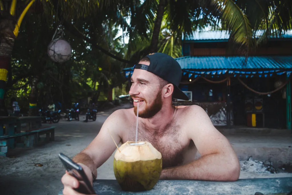 Roland's reggae bar Manzanillo Beach Isla de Providencia | Colombia travel guide by Cuppa to Copa Travels