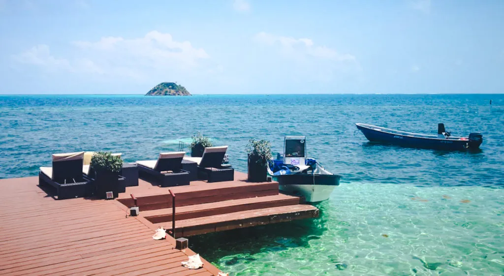 Deep Blue Hotel Crab Cay Cayo Cangrejo Isla de Providencia | Colombia travel guides by Cuppa to Copa Travels