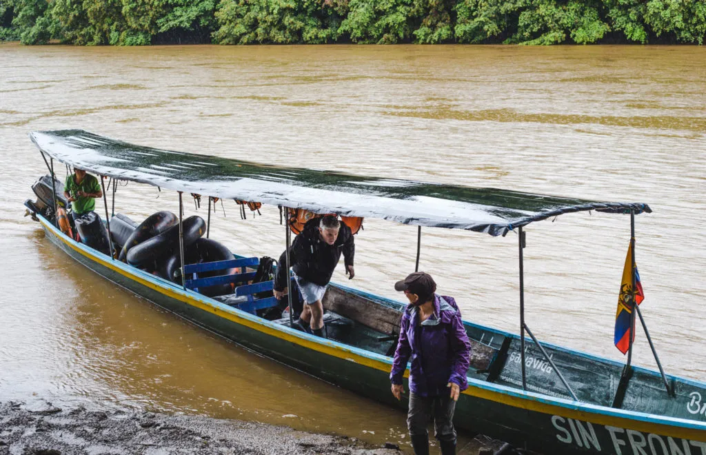 D'gouti river tour what to do Puerto Misahuallí Ecuador Amazon Rio Napo