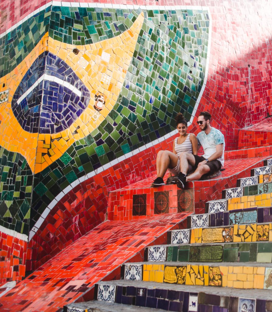 Selaron steps Lapa Best time to visit Sugarloaf Mountain Rio de Janeiro Cuppa to Copa Travels South America Guides