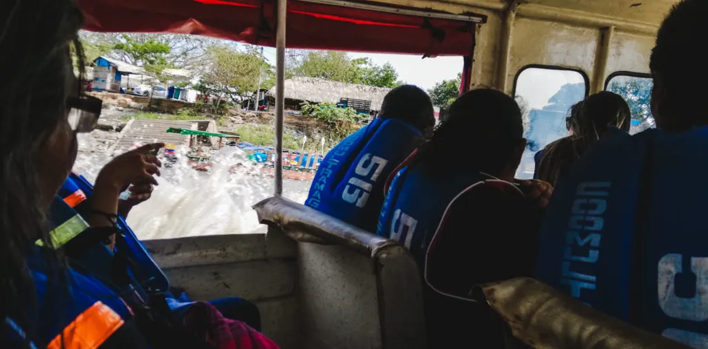 chalupa magangue colombia magdalena river | How to get to Mompox Colombia Magdalena travel guide | South America travel off the beaten path Colombia