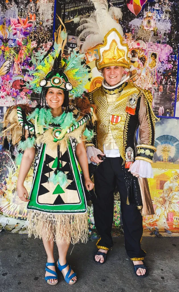 Sambadrome Rio de Janeiro outfits costume wearing tourism Brazil travel guide 