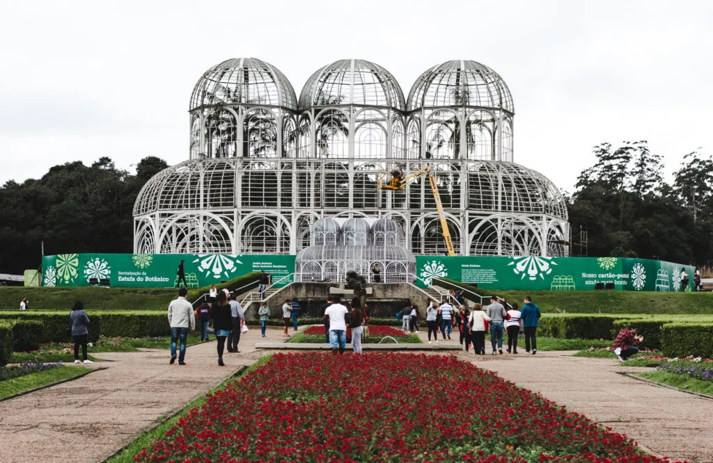 jardim botanico botanical gardens Curitiba Brazil travel guide South America backpacking
