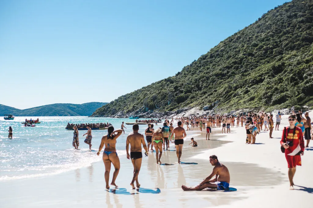 Praia Farol Arraial do Cabo beaches Brazil | Cuppa to Copa Travels South America Guides