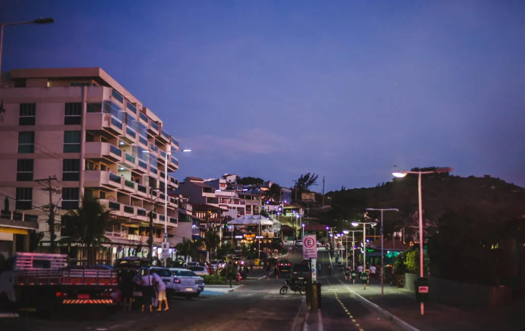 Driving from Rio to Arraial do Cabo parking ticket brazil