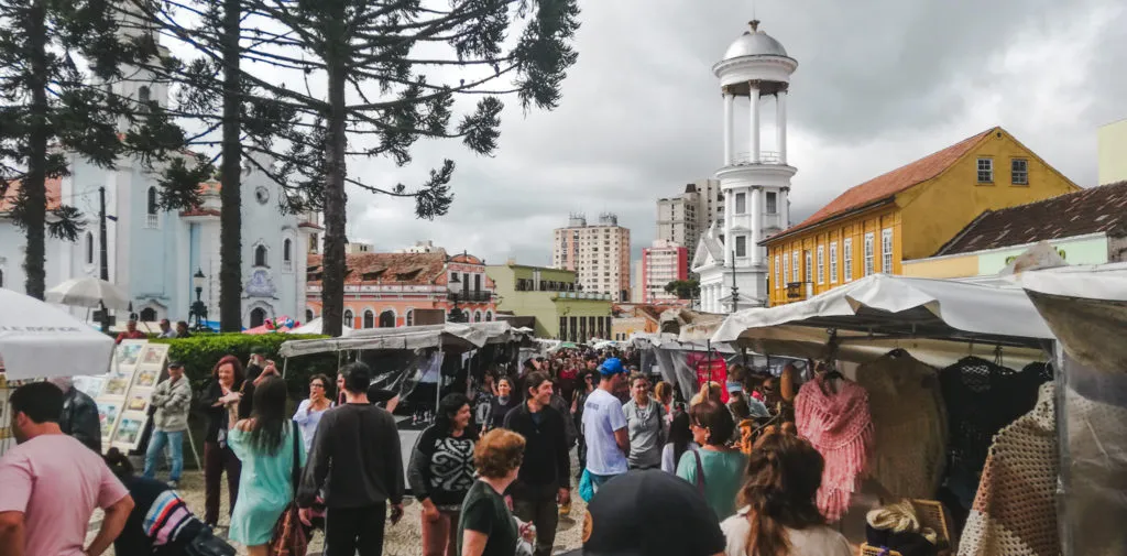 Largo da Ordem market artesanal