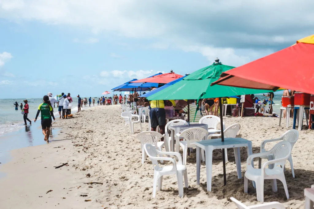 Guide to Maragogi vs Porto de Galinhas alternative, Brazil | Praia dos Carneiros tour review travel couple