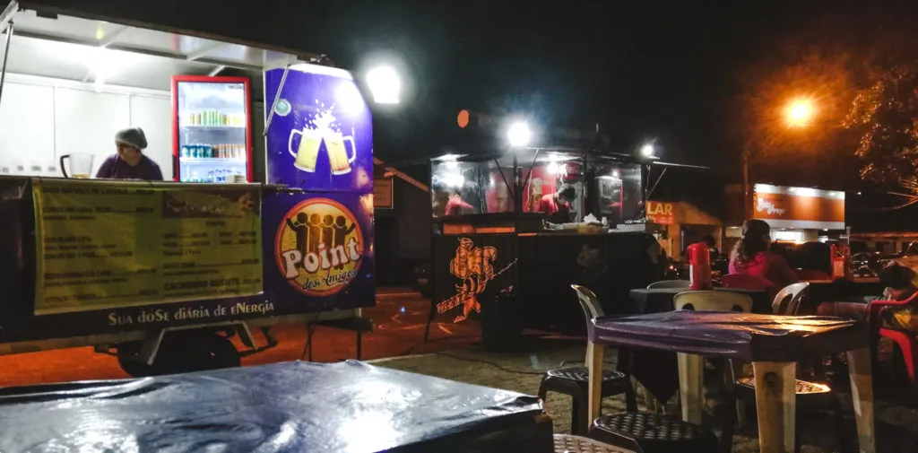 Acai food trucks brazil
