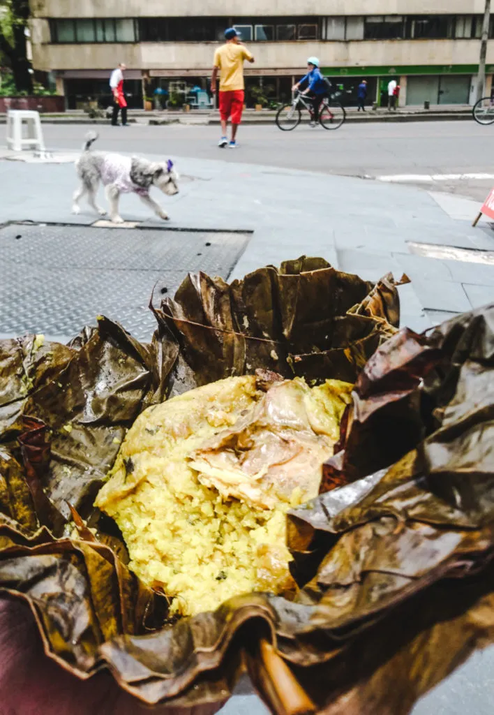 south american street food tamales